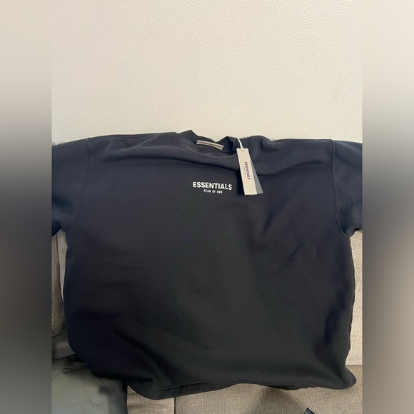 Essentials Fear of God Sweatshirt ‘Iron’ color - Picture 5 of 5